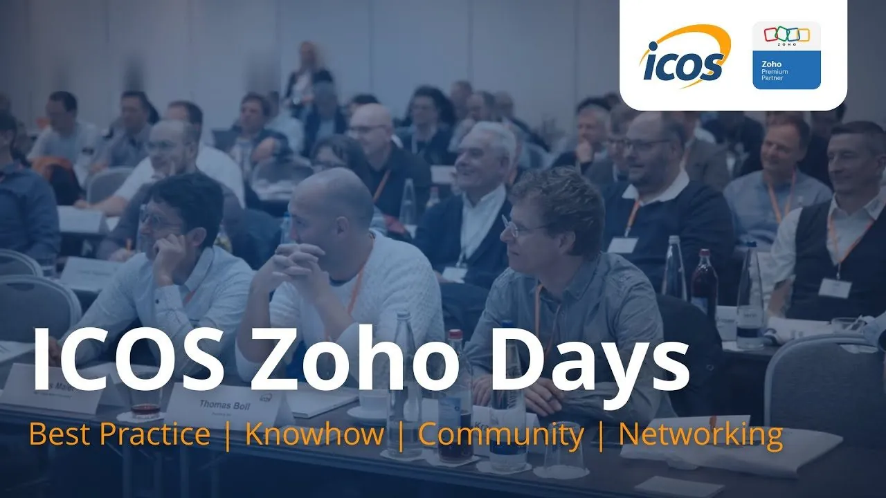 Teilnehmende bei den IcosMedia Zoho Days 2025